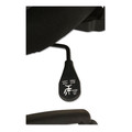 Office Chairs | Alera ALEELT4214S Elusion II Series 275 lbs. Capacity Mesh Mid-Back Synchro Seat Slide Chair - Black image number 8