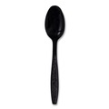 Cutlery | SOLO GDR7TS-0004 Guildware Cutlery Extra Heavyweight Plastic Teaspoons - Black (1000/Carton) image number 0