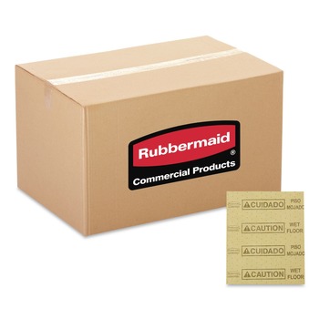 Rubbermaid Commercial 14 in. x 16.5 in. 12 oz. Over-The-Spill Pad Tablet (25/Pack)