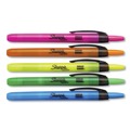 Office Jansan | Sharpie 28101 Chisel Tip Retractable Highlighters with Storage Pouch - Assorted Ink Colors, Assorted Barrel Colors (8/Set) image number 2