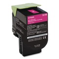 Ink & Toner | Lexmark 70C10M0 70C10M0 1,000 Page-Yield Return Program Toner - Magenta image number 1
