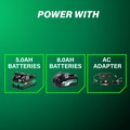 Framing Nailers | Metabo HPT NR3690DCM MultiVolt 36V Brushless Lithium-Ion Cordless Paper Strip Framing Nailer Kit (2.5 Ah) image number 9