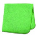 Cleaning Cloths | Rubbermaid Commercial 1820578 12 in. x 12 in. Microfiber Cleaning Cloths - Green (24/Pack) image number 3