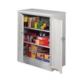  | Alera CM4218LG 36 in. x 42 in. x 18 in. Assembled High Storage Cabinet with Adjustable Shelves - Light Gray image number 2