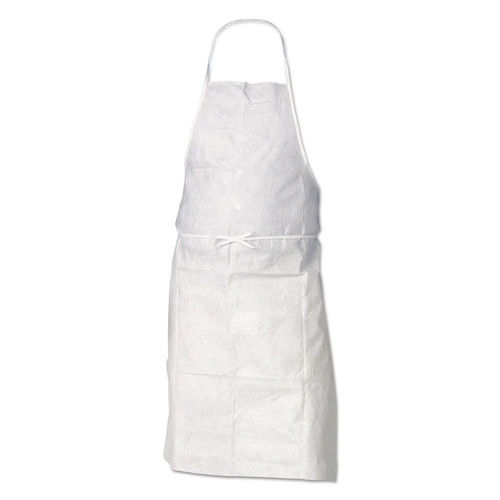 KleenGuard 36550 28 in. x 40 in. A20 Apron - One Size Fits All, White image number 0