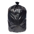 Trash Bags | Pitt Plastics PCRL385820K 38 in. x 58 in. 1.7 mil 60 gal. Eco Strong Plus Can Liners - Black (100/Carton) image number 0