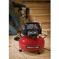 Portable Air Compressors | Porter-Cable C2002-ECOM 0.8 HP 6 Gallon Oil-Free Pancake Air Compressor image number 6