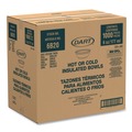  | Dart 6B20 Insulated 6 oz. Foam Bowls - White (50/Pack, 20 Packs/Carton) image number 4