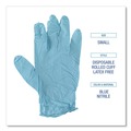 Veterans Day Sale! Save 11% on Select Tools | Boardwalk 382SCTA 5 mil Disposable Examination Nitrile Gloves - Small, Blue (1000/Carton) image number 6