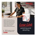 Toilet Paper | WypAll 05841 875/Roll L30 Wipers Jumbo Roll - White image number 4