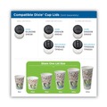 Office Jansan | Dixie 5342COMBO600 PerfecTouch 12 oz. Paper Hot Cups and Lids Combo - Multicolor (50/Pack) image number 3