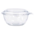 Bowls and Plates | Dart CTR12BD 5.5 in. x 2.6 in. 12 oz. Tamper-Resistant/Evident Dome Lid Bowls - Clear (240/Carton) image number 3