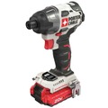 Impact Drivers | Porter-Cable PCCK647LBPCC650B-BNDL 20V MAX Lithium-Ion Cordless Jigsaw and 20V MAX Brushless Lithium-Ion Cordless Impact Driver Kit with 2 Batteries (1.5 Ah) Bundle image number 4