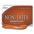 Office Jansan | Alliance 37646 1 lbs. Box Size 64 0.04 in. Gauge Non-Latex Rubber Bands - Orange (1-Box) image number 0