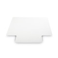 Office Jansan | Deflecto CM13113COM Duramat 36 in. x 48 in. Moderate Use Lipped Chair Mat Roll For Low Pile Carpet - Clear image number 3