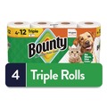 Cleaning Cloths | Bounty 80876241 10.5 in. x 11 in. 2-Ply Kitchen Roll Paper Towels - White (24/Carton) image number 1