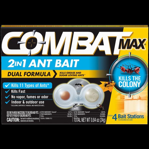 Cleaning & Janitorial Supplies | Combat 23400 07172 Max 2-in-1 Ant Bait (8/Carton) image number 0