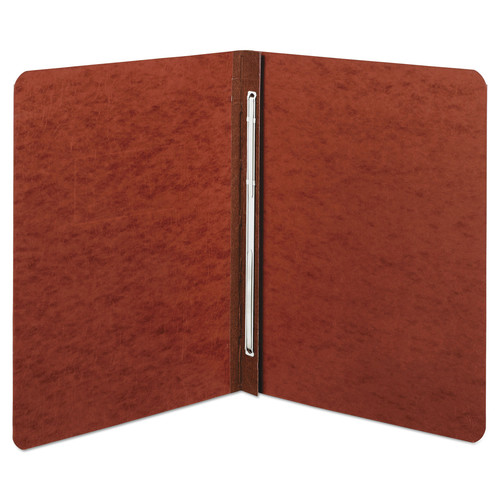 Office Jansan | ACCO A7025078A 8.5 in. x 11 in. 3 in. Capacity Two-Piece Prong Fastener Side Bound Report Cover with Tyvek Reinforced Hinge - Red image number 0