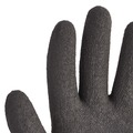 Work Gloves | Ansell KCC 97274 270 mm Length G40 Poly/Cotton Latex Coated Gloves - X-Large, Gray/Black (12 Pairs/Pack) image number 2