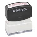  | Universal UNV10045 Pre-Inked One-Color CANCELLED Message Stamp - Red image number 0