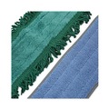 New Year New Savings! Save $25 off $150 | Boardwalk BWKMFKIT 35 in. to 60 in. Microfiber Cleaning Kit 18 in. Wide Blue Green Microfiber Head - Gray Aluminum Handle (1-Kit) image number 2