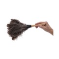  | Boardwalk BWK12GY 4 in. Handle Professional Ostrich Feather Duster image number 2