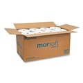 Office Jansan | Morcon Paper M2000 1-Ply Small Core Septic-Safe Bath Tissue - White (2000 Sheets/Roll, 24 Rolls/Carton) image number 4