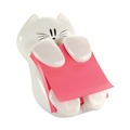 Sticky Notes & Post it | Post-it Pop-up Notes Super Sticky CAT-330 Pop-Up Note Dispenser Cat Shape, 3 X 3, White image number 0