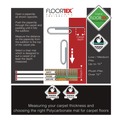Cleaning & Janitorial Supplies | Floortex NRCMFLPD0005 Cleartex Unomat 60 in. x 48 in. Anti-Slip Chair Mat for Hard Floors and Flat Pile Carpets - Clear image number 10