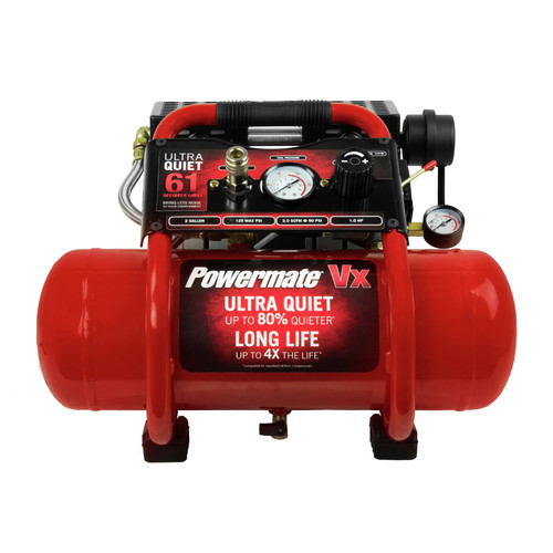 Portable Air Compressors | Powermate SAC22HPP 2 Gallon Ultra-Quiet Air Compressor image number 0