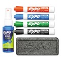 Office Jansan | EXPO 80653A Broad Chisel Tip Low-Odor Dry Erase Marker Starter Set - Assorted Colors (4/Set) image number 1