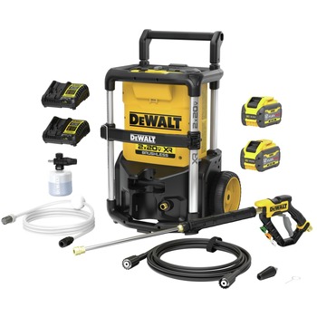 Dewalt 2X20V MAX 1600 PSI Brushless Cordless Pressure Washer​ Kit with FLEXVOLT (12 Ah)