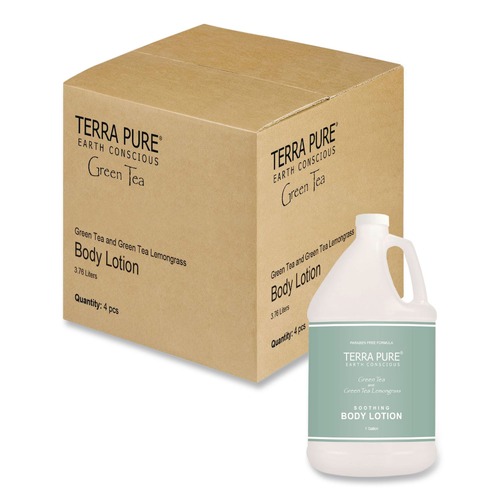 Cleaning & Janitorial Supplies | Diversified Hospitality Solutions GAL03DBGL128 Terra Pure 1 Gallon Lotion (4/Carton) image number 0