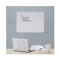  | Universal UNV43622 24 in. x 18 in. Melamine Dry Erase Board with Anodized Aluminum Frame - White Surface image number 5
