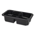 Cleaning Carts | Rubbermaid Commercial 2202586 Cleaning Caddy Compatible with Full-Size and Compact Housekeeping Carts - Black (6/Carton) image number 0