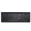  | Kensington K72357USA 104 Keys Slim Type Standard Keyboard - Black/silver image number 0