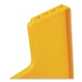 Office Jansan | Boardwalk 3690904 10 in. x 2 in. x 26 in. 2-Sided Site Safety Wet Floor Caution Sign - Yellow image number 4