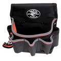 Klein Tools 5241 Tradesman Pro 10.25 in. x 6.75 in. x 10.25 in. 6-Pocket Tool Pouch image number 4