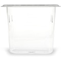 Office Jansan | Carlisle 3068807 4.25 in. x 6.93 in. x 6 in. 1.4 qt. StorPlus Polycarbonate Food Pan - Clear image number 0