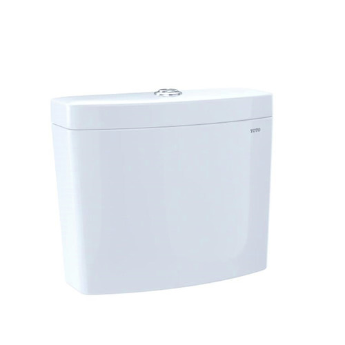 Toilet Tanks | TOTO ST446EMA#11 Aquia IV Dual Flush 1.28 & 0.8 GPF Toilet Tank with WASHLETplus Auto Flush Compatibility (Colonial White) image number 0