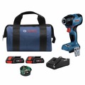 Impact Drivers | Factory Reconditioned Bosch GDR18V-1860CB25-RT 18V Brushless Lithium-Ion 1/4 in. Hex Cordless Connected-Ready Impact Driver Kit (4 Ah) image number 0
