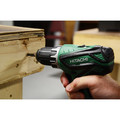 Drill Drivers | Hitachi DS10DFL2 12V Peak Lithium-Ion 3/8 in. Cordless Drill Driver (1.3 Ah) image number 3