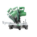 Miter Saws | Factory Reconditioned Metabo HPT C10FCGSM 15 Amp Single Bevel 10 in. Corded Compound Miter Saw image number 4