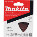 Sanding Sheets | Makita A-95744 10-Pack 100 Grit Multi‑Tool Sandpaper image number 1