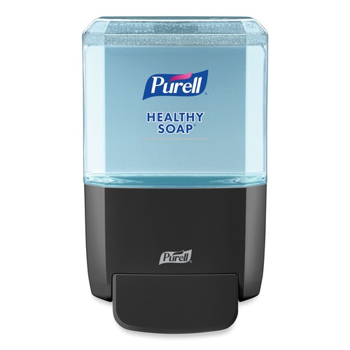 Bulk Savings Pricing 2 | PURELL 5034-01 ES4 4.88 in. x 8.8 in. x 11.38 in. 1,200 mL Push-Style Soap Dispenser - Graphite (1/Carton) image number 0