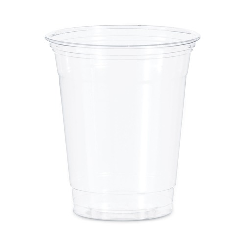 Just Launched | Dart TP12 Ultra Clear 12 oz. to 14 oz. Practical Fill PET Cups (50/Bag, 20 Bags/Carton) image number 0