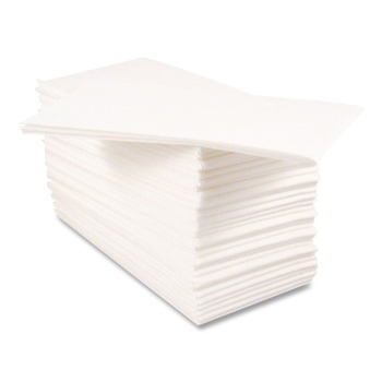 Hoffmaster 15 in. x 17 in. 2-Ply Dinner Napkins - White (4 Packs/Carton)