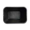 Trash & Waste Bins | Boardwalk 3485202 28 qt. Plastic Soft-Sided Wastebasket - Black image number 3