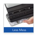 Office Jansan | Swingline A7074300E 32-Sheet Easy Touch 2- to 3-Hole Punch with Cintamatic Centering - Black/Gray image number 3