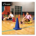 Outdoor Games | Champion Sports C18OR 18 in. Hi-Visibility Vinyl Cones - Orange image number 5